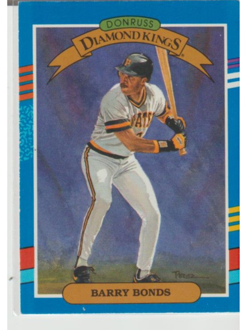 Barry Bonds 1990 Donruss Pittsburg Pirates Diamond Kings #4